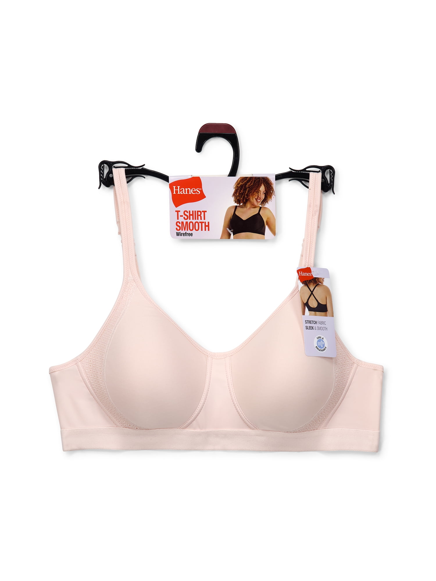 Hanes Women's T-Shirt Smooth Wirefree Bra - Walmart.com