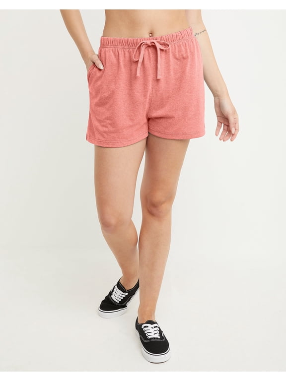 Women's Tri-Blend Shorts Plus Size Originals Pockets Light 4 Inseam 2x-4x