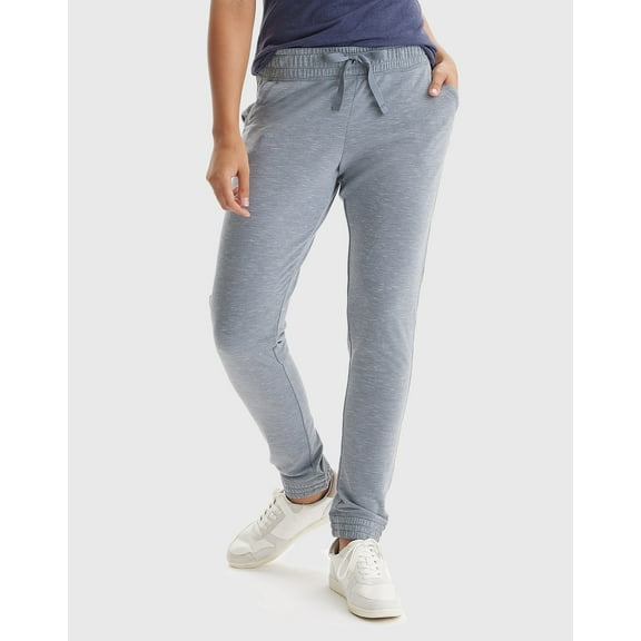 Hanes Women's French Terry Joggers with Pockets, 30" Dada Grey Heather M