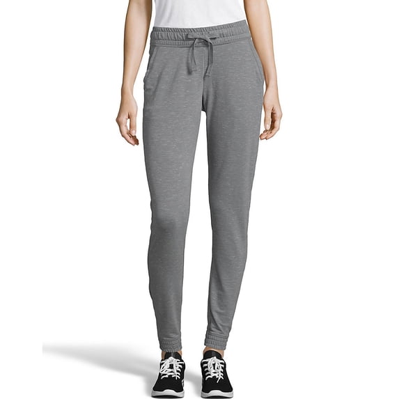 Hanes Women's French Terry Joggers with Pockets, 30" Dada Grey Heather XL