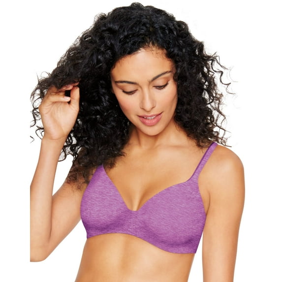 Hanes Women`s Ultimate ComfortBlend T-Shirt Wirefree Bra, HU03, 34D
