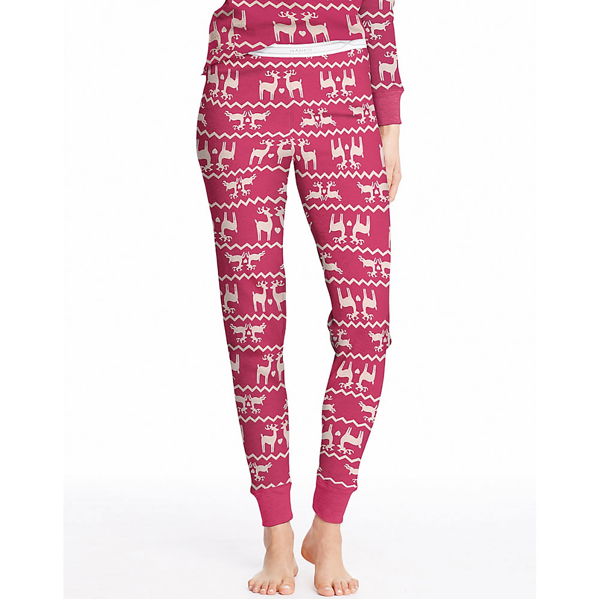 Hanes Women's XTempÂ™ Thermal Printed Pant, Style 25456