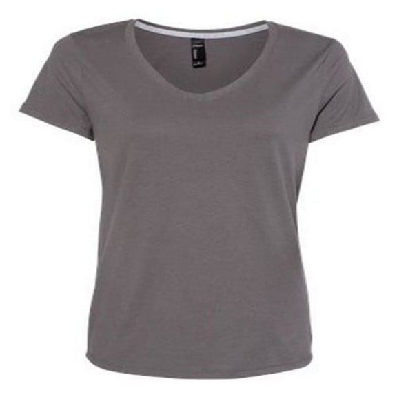 Hanes Women's X-Temp V-Neck Short Sleeve T-Shirt