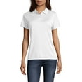 thumbnail image 1 of Hanes Women's X-Temp w/ Fresh IQ Short Sleeve Pique Polo Shirt, 1 of 5