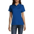 thumbnail image 1 of Hanes Women's X-Temp w/ Fresh IQ Short Sleeve Pique Polo Shirt, 1 of 4