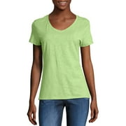 Hanes Women's X-temp Short Sleeve V-neck Tee (2-pack)