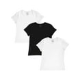 thumbnail image 1 of Hanes Women's and Women's Plus Assorted Crew Sleep Top, 3 Pack, 1 of 6