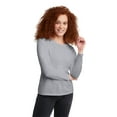thumbnail image 1 of Hanes Women's Long Sleeve Cotton T-Shirt, Sizes XS-5X, 1 of 6