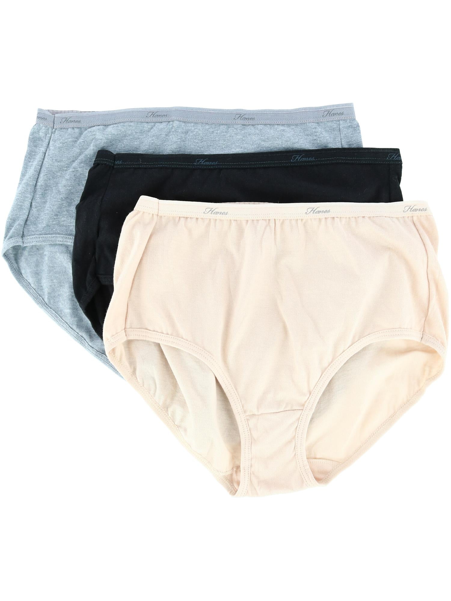Women's High Waisted Cotton Brief Panties - 3 Pack - Silverts