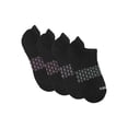 thumbnail image 1 of Hanes Womens Absolute Comfort No-Show Socks w/ Heel Shield, 4-Pack, Size 5-9, 1 of 9