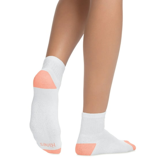 Hanes Womens Ankle Socks 6 Pack Comfort Toe Breathable Cool Comfort Wicking