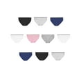 thumbnail image 1 of Hanes Womens Bikini 10-Pack Underwear Panties Breathable Cotton Stretch No Lines, 1 of 7