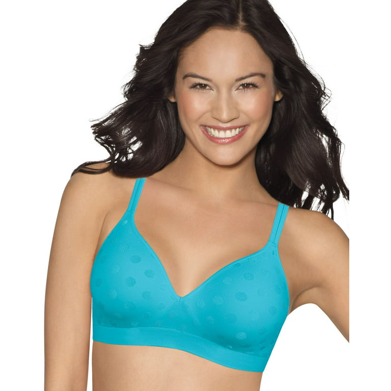 Hanes Womens ComfortFlex Fit Perfect Coverage Wirefree Bra - Best-Seller, S  