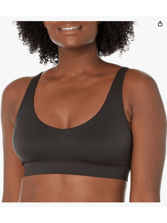 Womens ComfortFlex Fit Seamless Wireless Bra with Convertible Straps