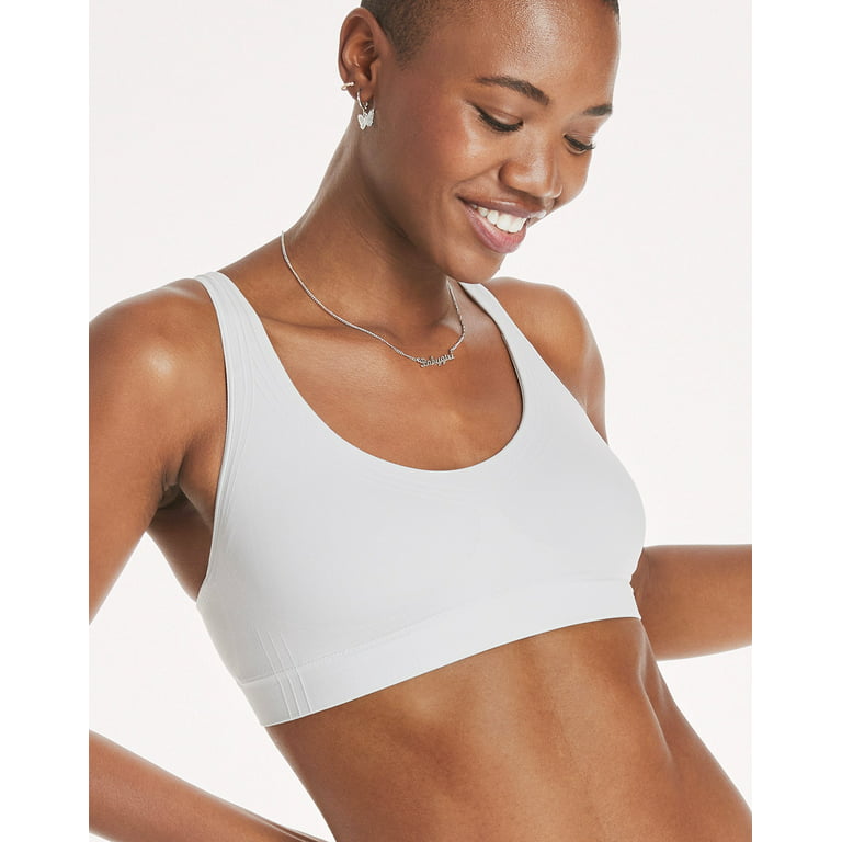 Hanes Womens ComfortFlex Fit Seamless Wireless Bra with Convertible Straps