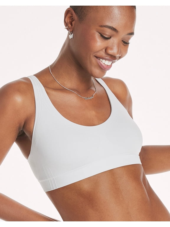 Womens ComfortFlex Fit Seamless Wireless Bra with Convertible Straps