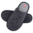 thumbnail image 1 of Hanes Womens ComfortSoft Cotton Slip On Scuff Slipper with Memory Foam, 1 of 9