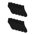 thumbnail image 1 of Hanes Womens CottonSoft Ankle Socks, 10-Pack, Size 4-10, 1 of 9