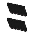 thumbnail image 1 of Hanes Womens CottonSoft No Show Socks, 10-Pack, Size 4-10, 1 of 9