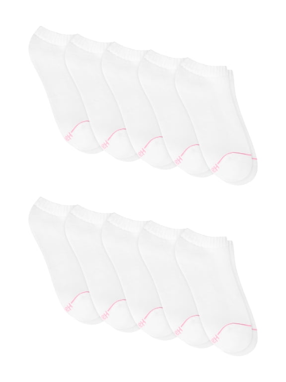 Womens CottonSoft No Show Socks, 10-Pack, Size 4-10