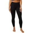 thumbnail image 1 of Hanes EcoSmart Women's Leggings, Classic Fitted Black 2XL, 1 of 5
