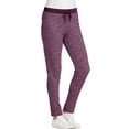 thumbnail image 1 of Hanes Womens French Terry Jogger Pants, XL, Purple Pearl Heather, 1 of 3