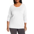 thumbnail image 1 of Hanes Womens Just my size Cotton Jersey T shirt 1X, 1 of 4