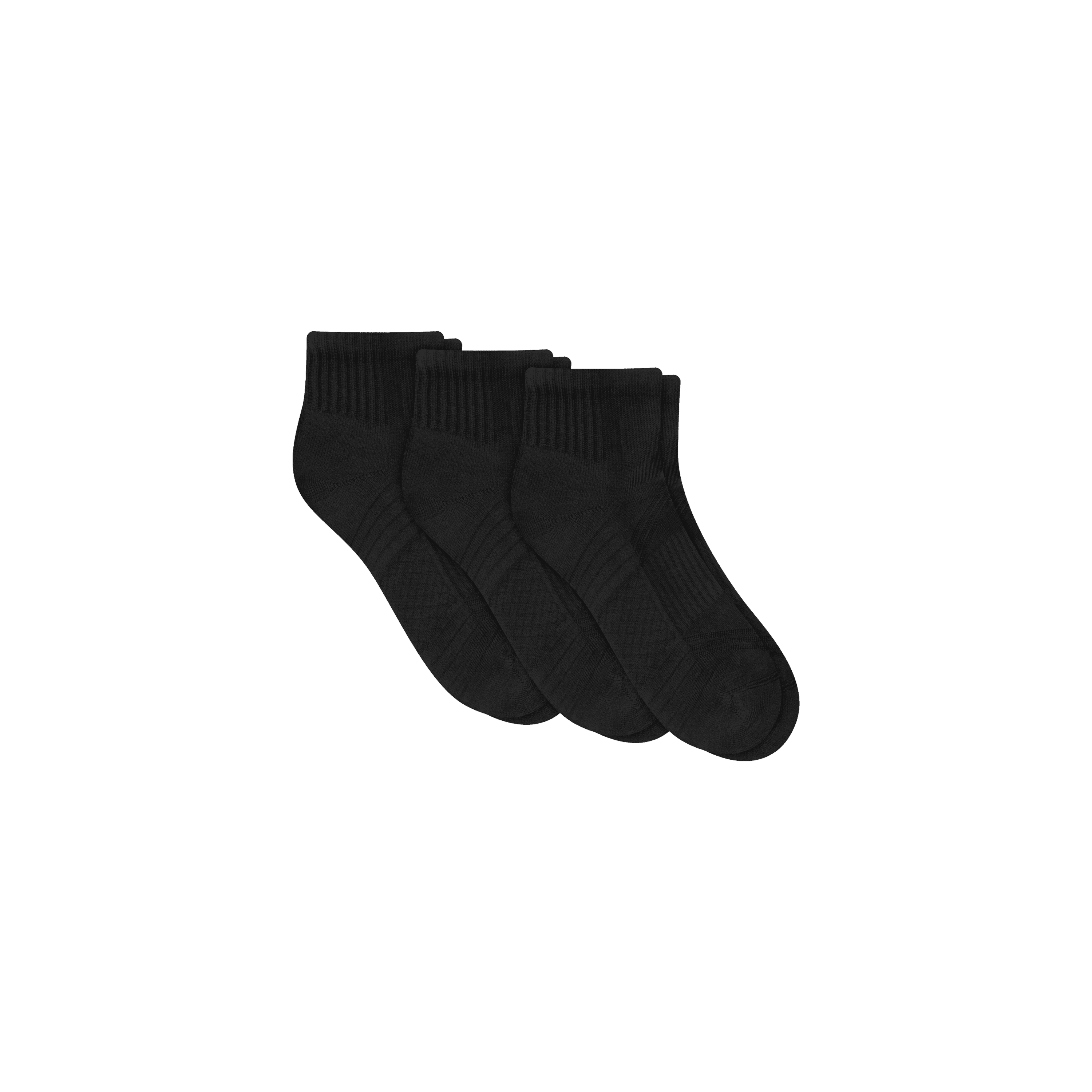 Hanes Womens Ankle Socks, 3 Pairs, Moves Impact Zone Athletic Socks for Women