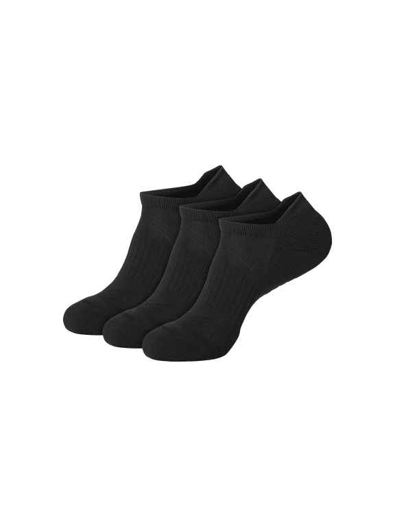 Womens No-Show Tab Socks, 3 Pairs, Moves Impact Zone Athletic Socks for Women