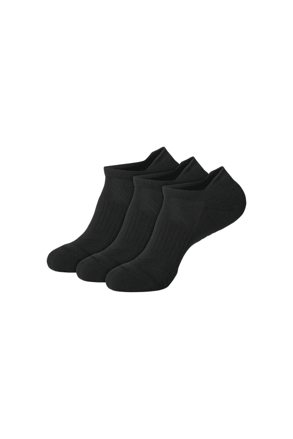 Womens No-Show Tab Socks, 3 Pairs, Moves Impact Zone Athletic Socks for Women