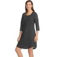 thumbnail image 1 of Hanes Womens Sleepshirt, L, Petal Geo, 1 of 3