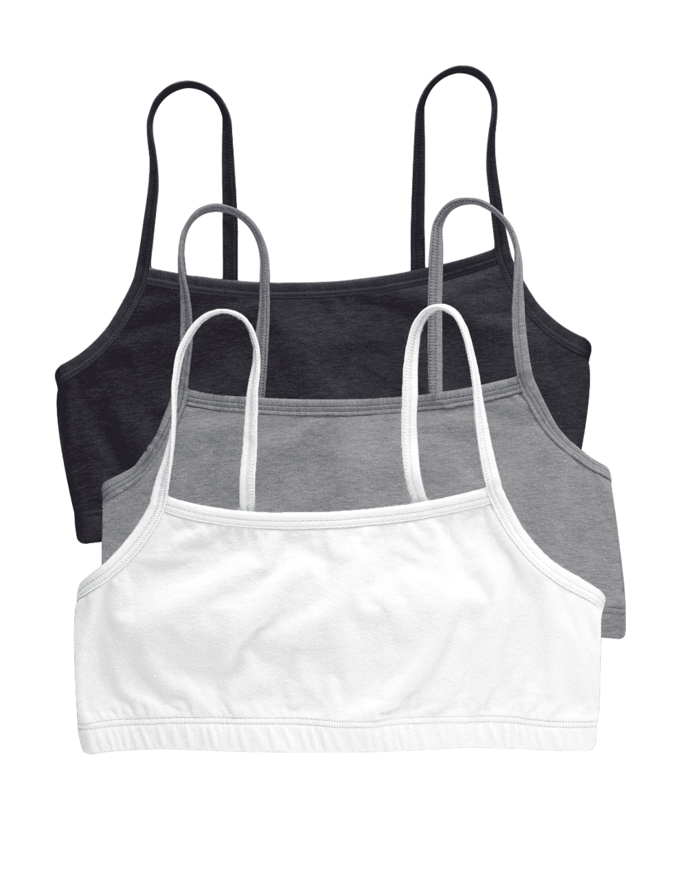 Womens String Crop Bralette 3-Pack