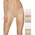 thumbnail image 1 of Hanes Womens Ultimate Cotton Stretch Cool Comfort 4-Pack Hipsters, 10, 1 of 4
