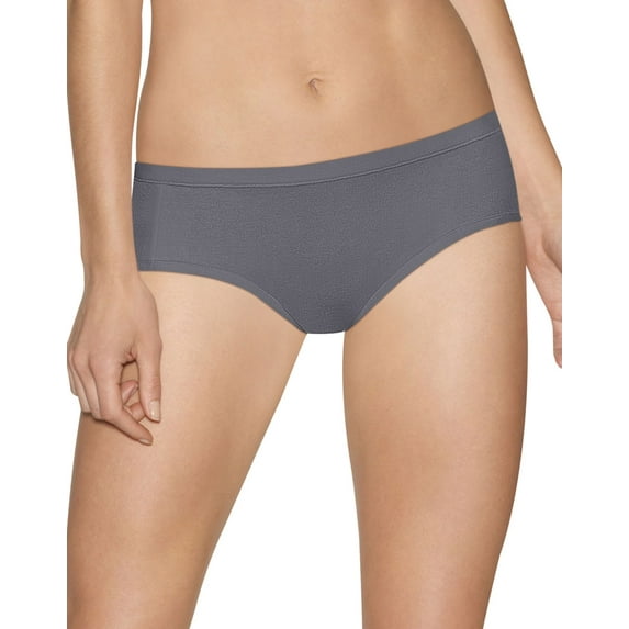 Hanes Womens Ultimate Cotton Stretch Cool Comfort 4-Pack Hipsters, 7
