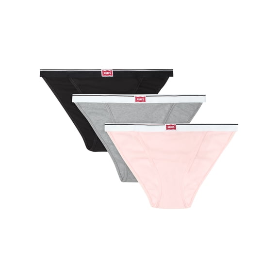 Hanes Underwear Bikini 3-Pack, Originals Bikini Panties, Breathable