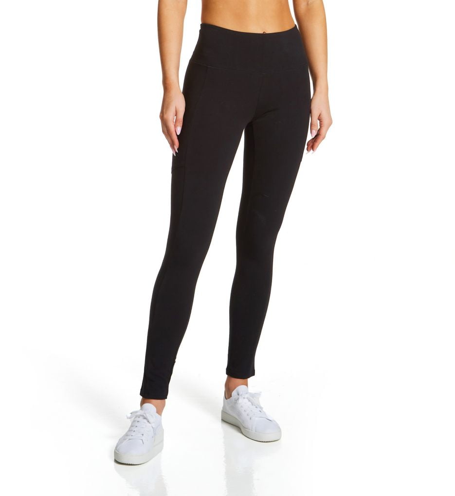 Spyder Active Womens Tight Leggings Web Print Black - Small