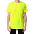 thumbnail image 1 of Hanes Workwear Pocket T-Shirt, X-Temp Cooling, Men’s Basic Work Tee, Safety Green, 3XL, 1 of 5