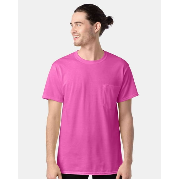 Hanes Workwear Short Sleeve Pocket T-Shirt