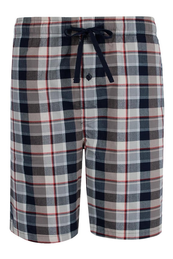 Woven Cotton Pajama Sleep Shorts (Men)