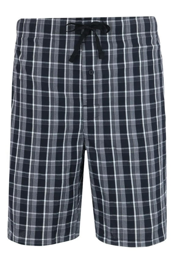 Woven Cotton Pajama Sleep Shorts (Men)