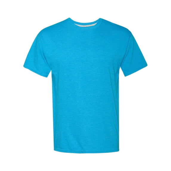 Hanes X-Large Neon Blue Heather