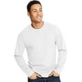 thumbnail image 1 of Hanes X-Temp Long-Sleeve T-Shirt (O5716) White, 2XL, 1 of 5