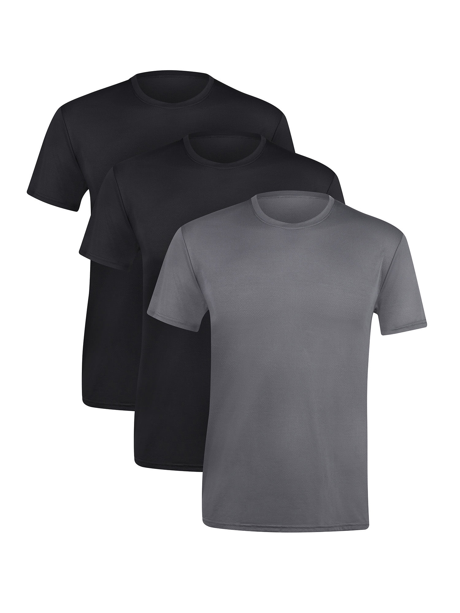 Hanes X-Temp® Men's All Day Breathable Mesh Crewneck Undershirt, Dyed 3-Pack