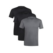 Hanes X-Temp® Men's All Day Breathable Mesh Crewneck Undershirt, Dyed 3-Pack