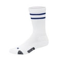 thumbnail image 1 of Hanes X-Temp Men's Compression Crew Socks, 3-Pairs White 6-12, 1 of 3