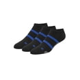 thumbnail image 1 of Hanes X-Temp Men's Compression Low Cut Socks, 3-Pairs Black 6-12, 1 of 3