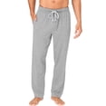 thumbnail image 1 of Hanes X-Temp Men’s Pajama Pants, Cooling Jersey Light Grey Heather M, 1 of 2