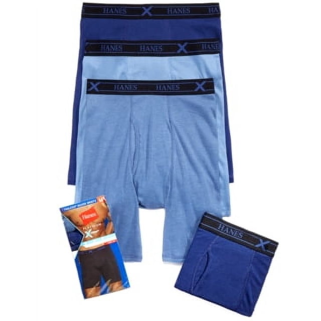 Lot De 3 Boxers Hanes Platinum Pour Garçon - Taille Small (Taille 21-23) - Multicolore - Neuf étiqueté