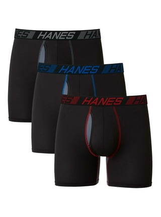 Hanes Women's Nylon Hi-Cut Panties 6-Pack, Style PP73AS 