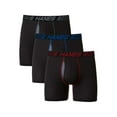 thumbnail image 1 of Hanes X-Temp Total Support Pouch Mens Boxer Briefs, Anti-Chafing Underwear, 3-Pack, 1 of 10